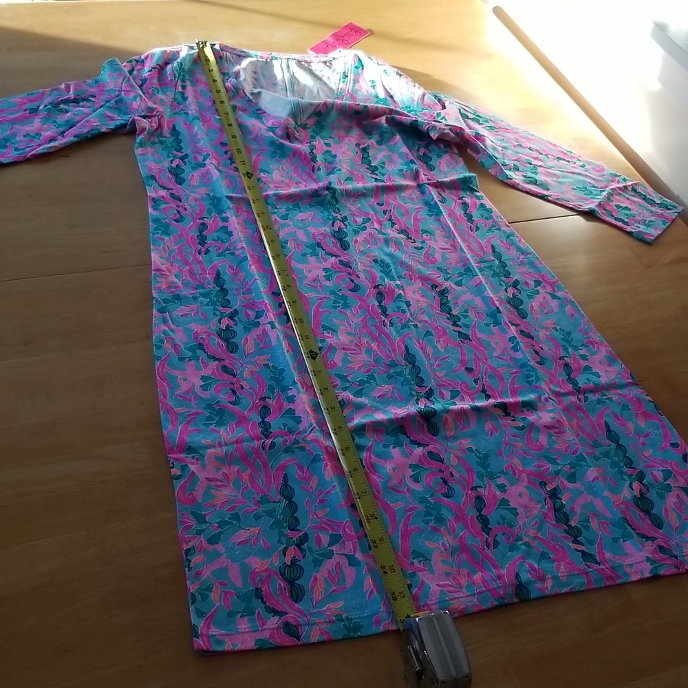 NEW Lilly Pulitzer Tessa Dress in Multi Seaweed Samba - Picture 8 of 11